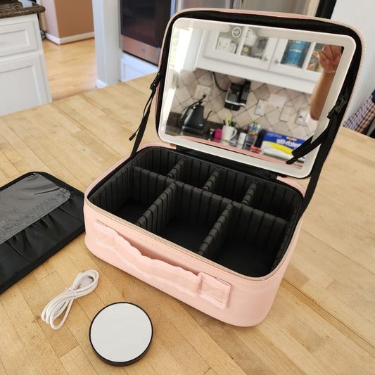 Trousse de maquillage éclairée